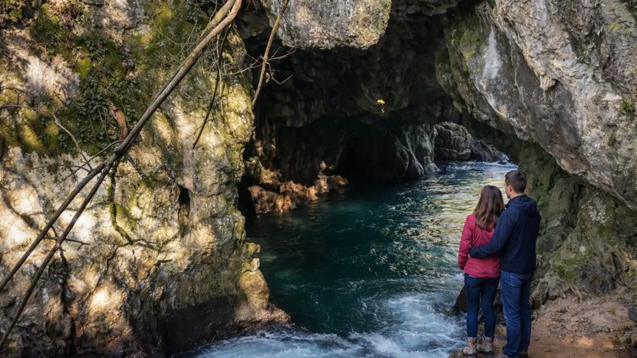 Esta ruta es perfecta para ir con ni&ntilde;os, desconectar en la naturaleza y descubrir restos de un balneario legendario. / I.A.