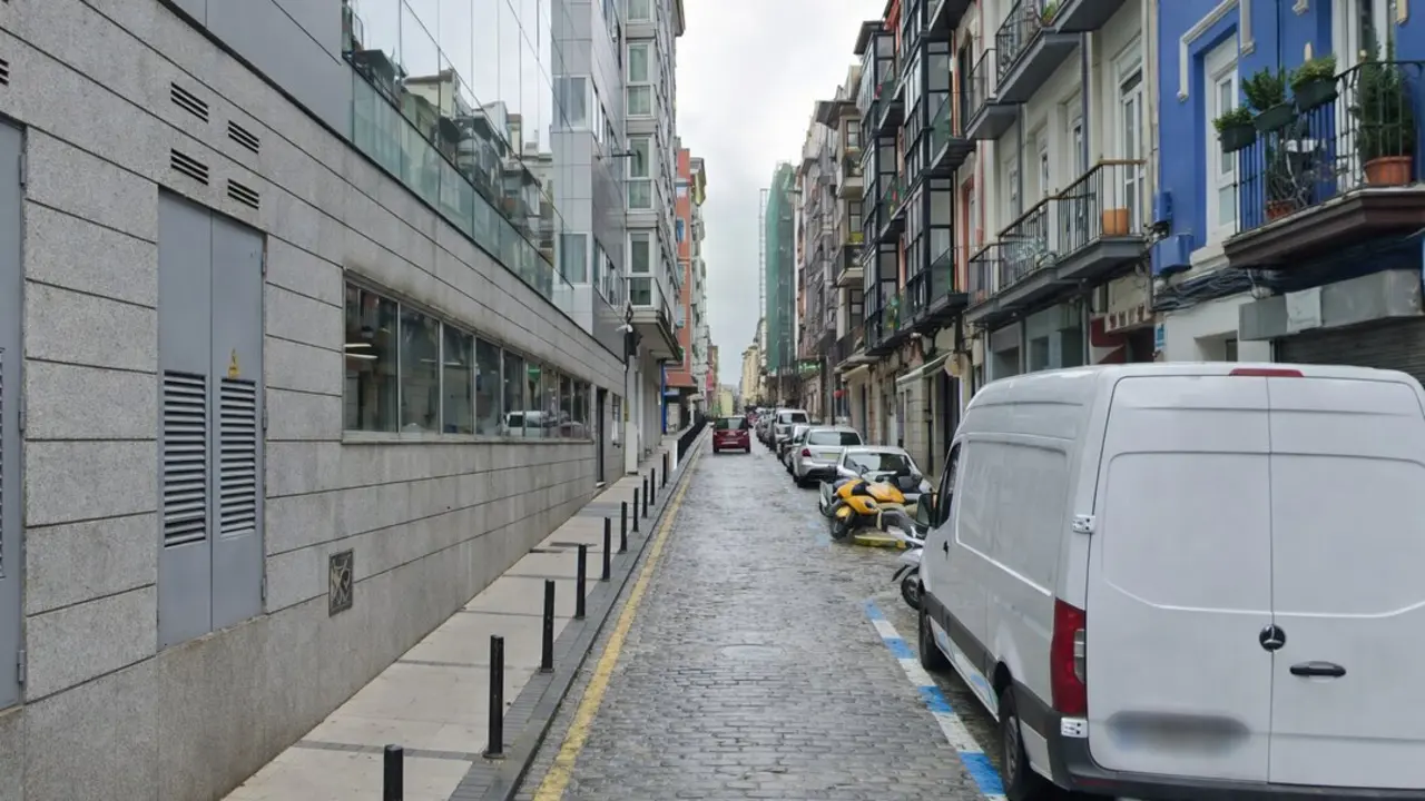 La calle Bonifaz de Santander. / a.e