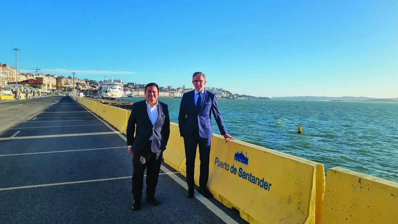 El Puerto de Santander encara 2026 con previsiones favorables, tras cerrar 2025 con m&aacute;s de siete millones de toneladas. / APS