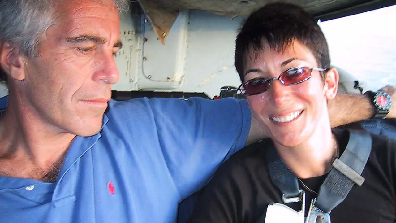 Jeffrey Epstein y Ghislaine Maxwell. / EP