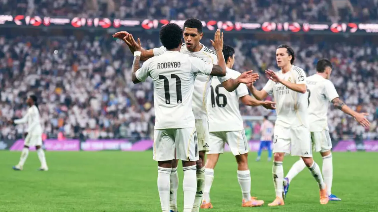 Varios jugadores del Real Madrid. / EP