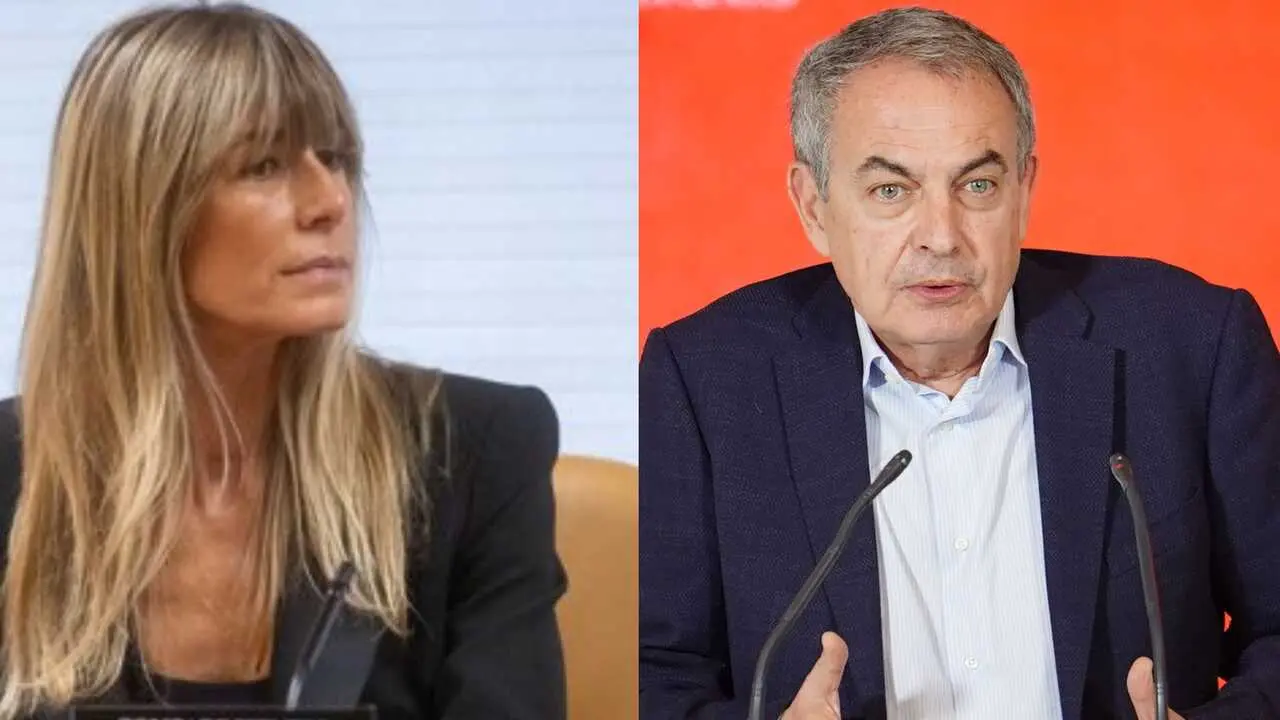 Bego&ntilde;a Gomez (i) y Jos&eacute; Luis Rodr&iacute;guez Zapatero (d). / EP / A.E