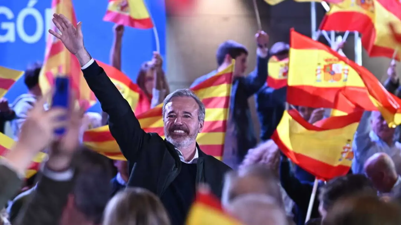 El candidato a la reelecci&oacute;n a la Presidencia de Arag&oacute;n, Jorge Azc&oacute;n. / EP