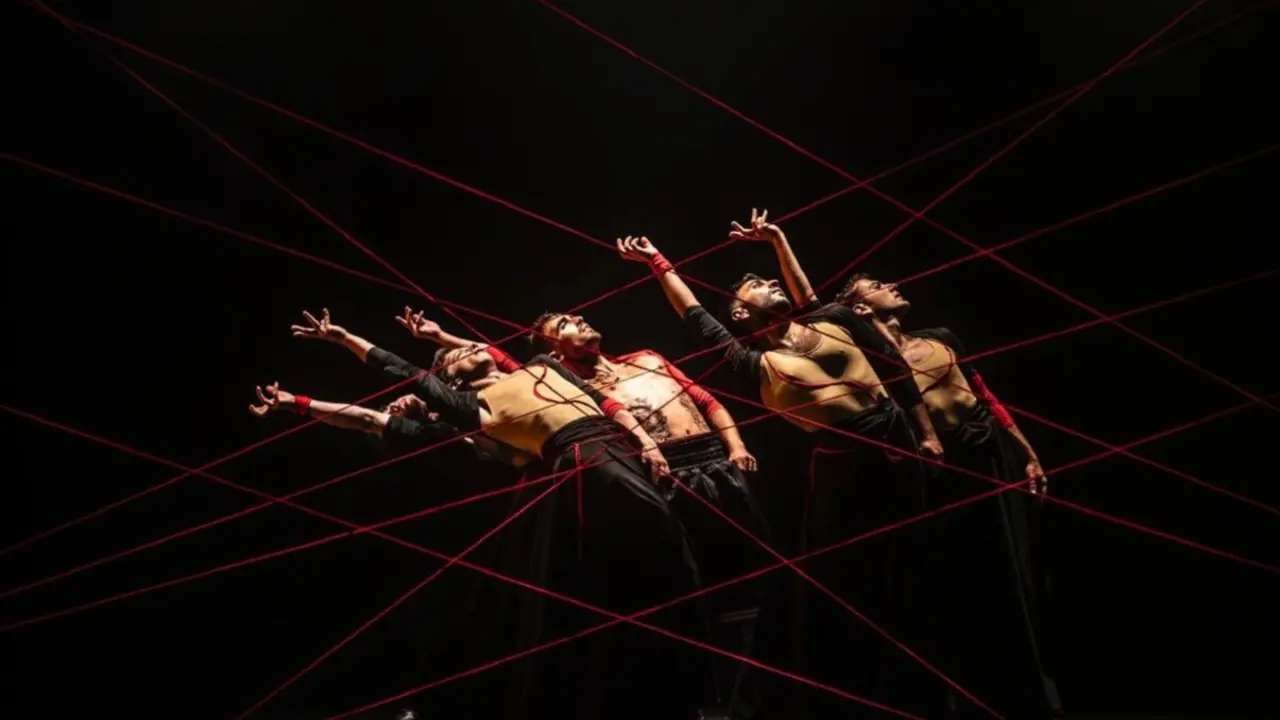 El ballet flamenco de Carlos Rodriguez llega el viernes al Palacio de Festivales. / P.F