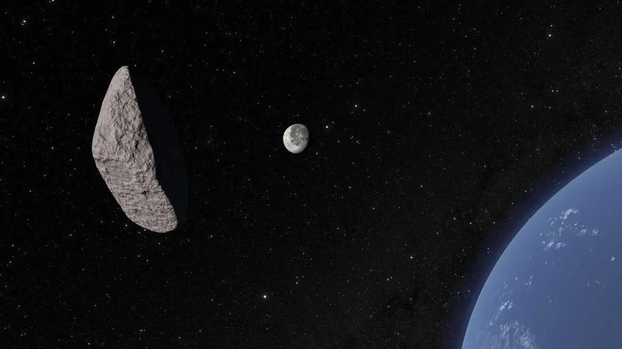 El asteroide 2024 YR4 podr&iacute;a impactar contra la Luna en 2032, sin riesgo para la Tierra, seg&uacute;n los &uacute;ltimos c&aacute;lculos astron&oacute;micos. / EP