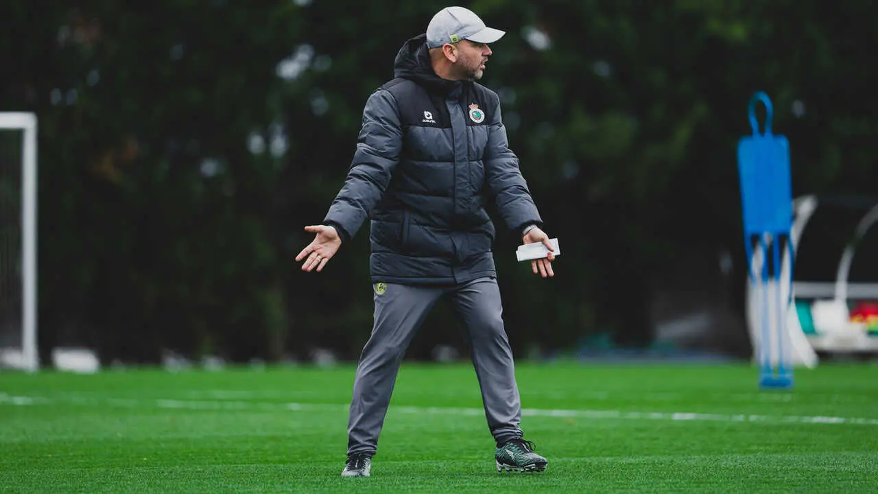 Jos&eacute; Alberto durante el entrenamiento. / RRC