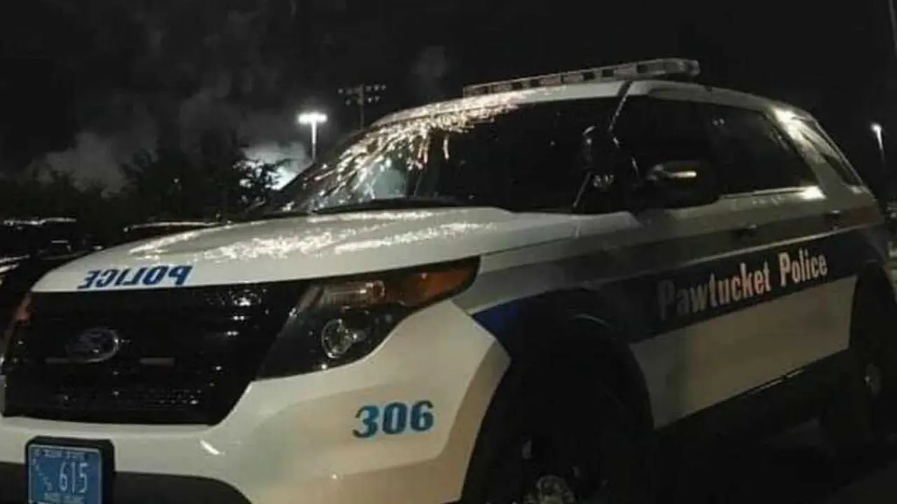 Coche de la Polic&iacute;a de Pawtucket, en Rhode Island (Estados Unidos). / EP