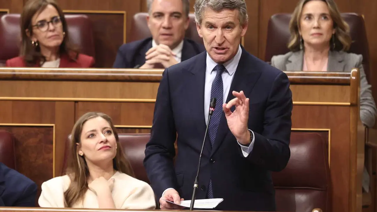 El presidente del PP, Alberto N&uacute;&ntilde;ez Feij&oacute;o. / EP