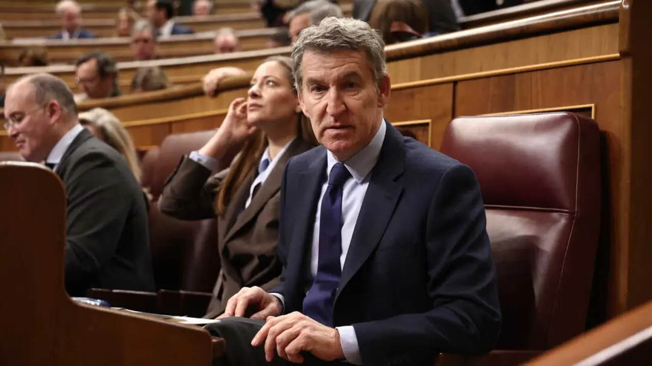 El presidente del PP, Alberto N&uacute;&ntilde;ez Feij&oacute;o. / EP