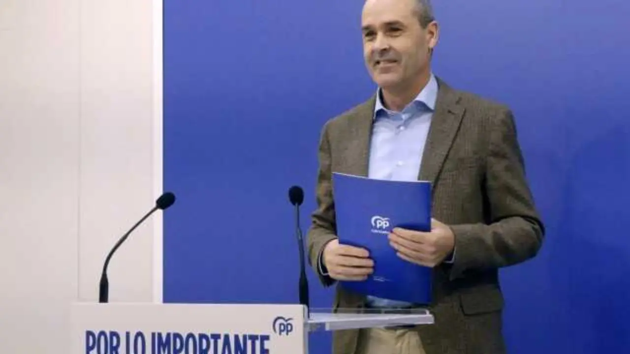 El coordinador general y portavoz parlamentario del PP, Juan Jos&eacute; Alonso. / pp cantabria