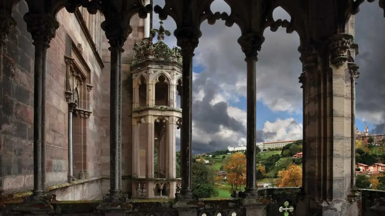 Vista del Palacio de Sobrellano en Comillas. / EP