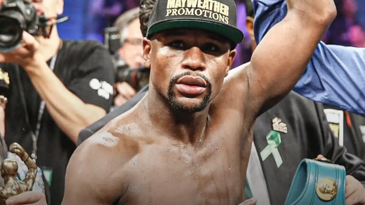 La leyenda Floyd Mayweather. / IG