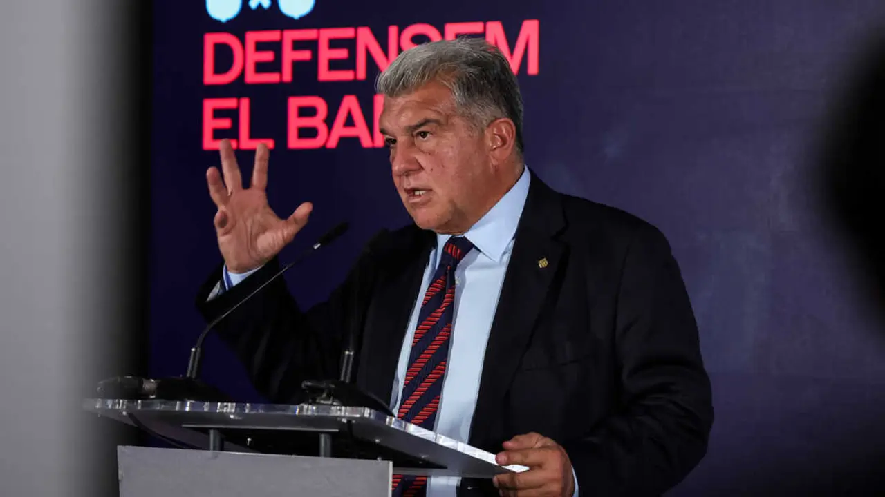 El expresidente y precandidato a la presidencia del FC Barcelona Joan Laporta. / EP