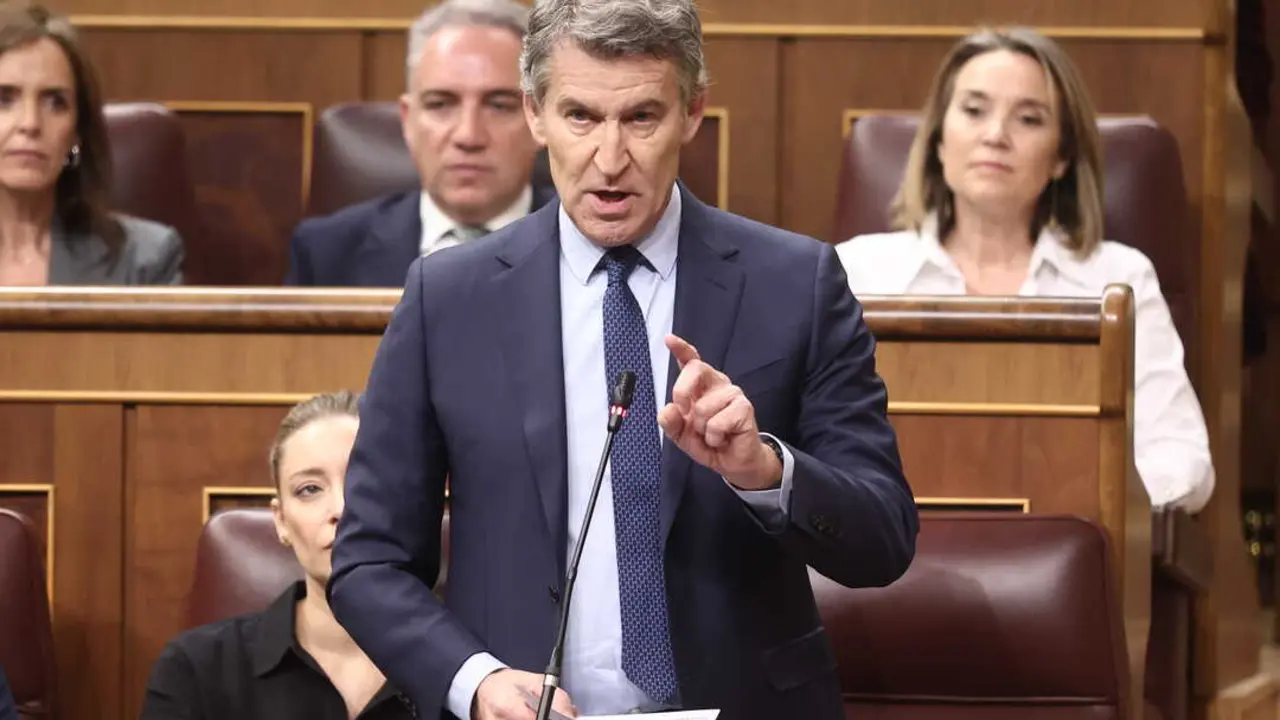 El presidente del Partido Popular, Alberto N&uacute;&ntilde;ez Feij&oacute;o. / EP