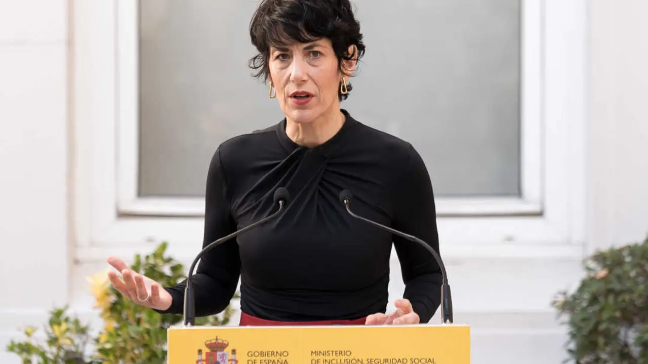 La ministra de Inclusi&oacute;n, Seguridad Social y Migraciones, Elma Saiz. / EP