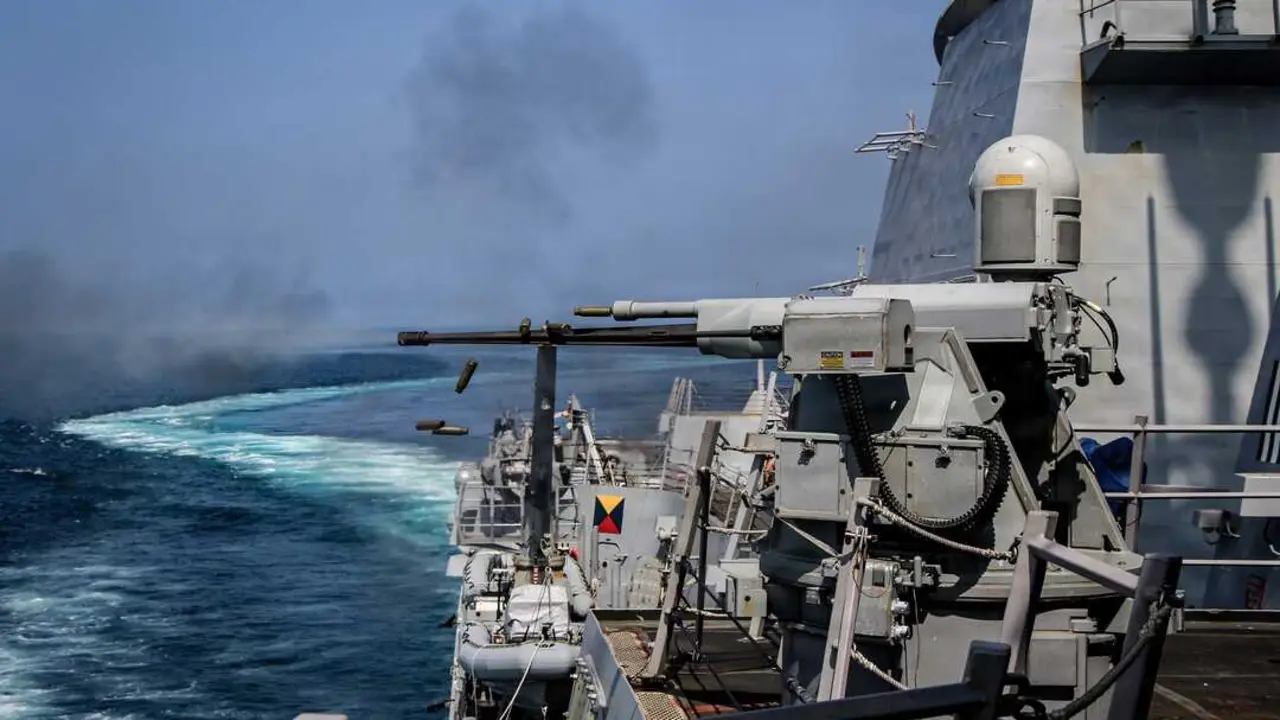 Buque de la Armada estadounidense 'USS Frank E. Petersen Jr'. / EP