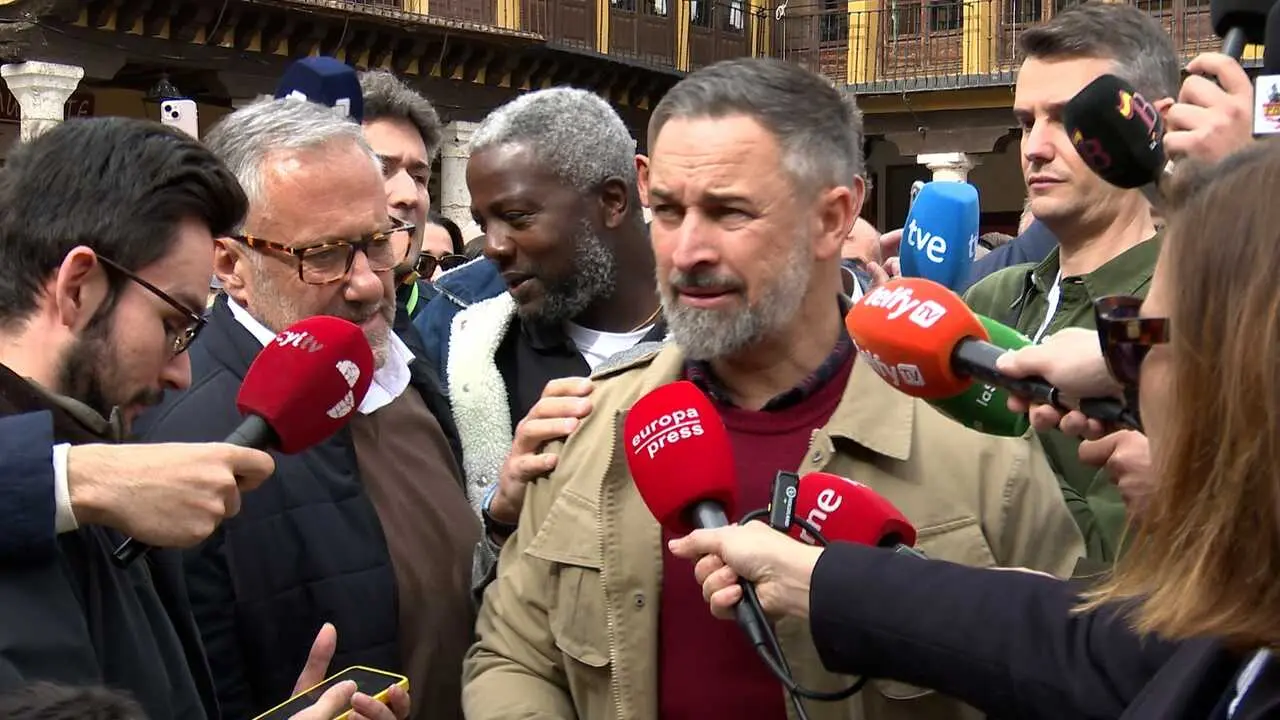 El presidente de Vox, Santiago Abascal. / EP