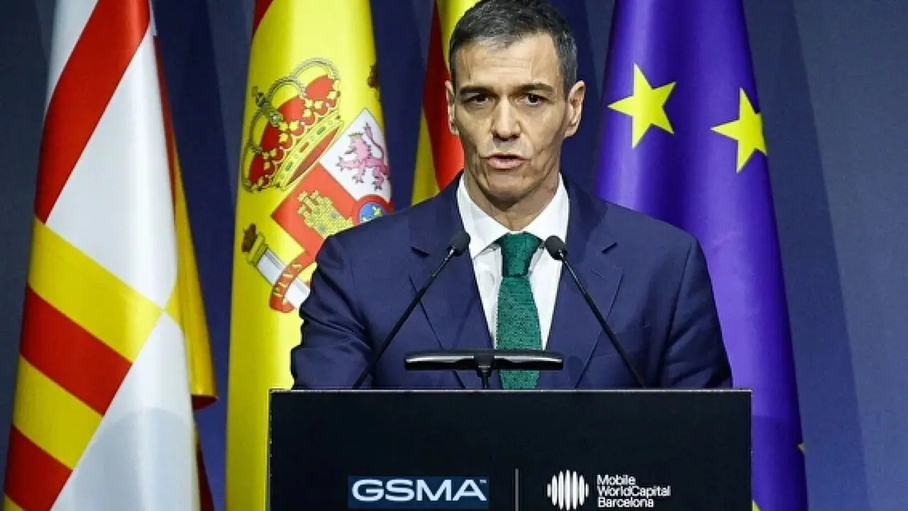 El presidente del Gobierno, Pedro S&aacute;nchez, aprovech&oacute; la gala del MNAC para lanzar de nuevo un mensaje de aparente equilibrio sobre Oriente Medio.
