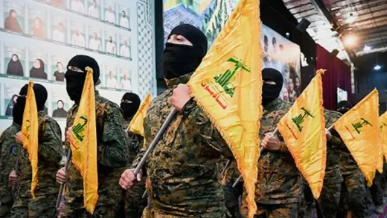 Varios integrantes de Hezbol&aacute; el grupo militante respaldado por Ir&aacute;n.