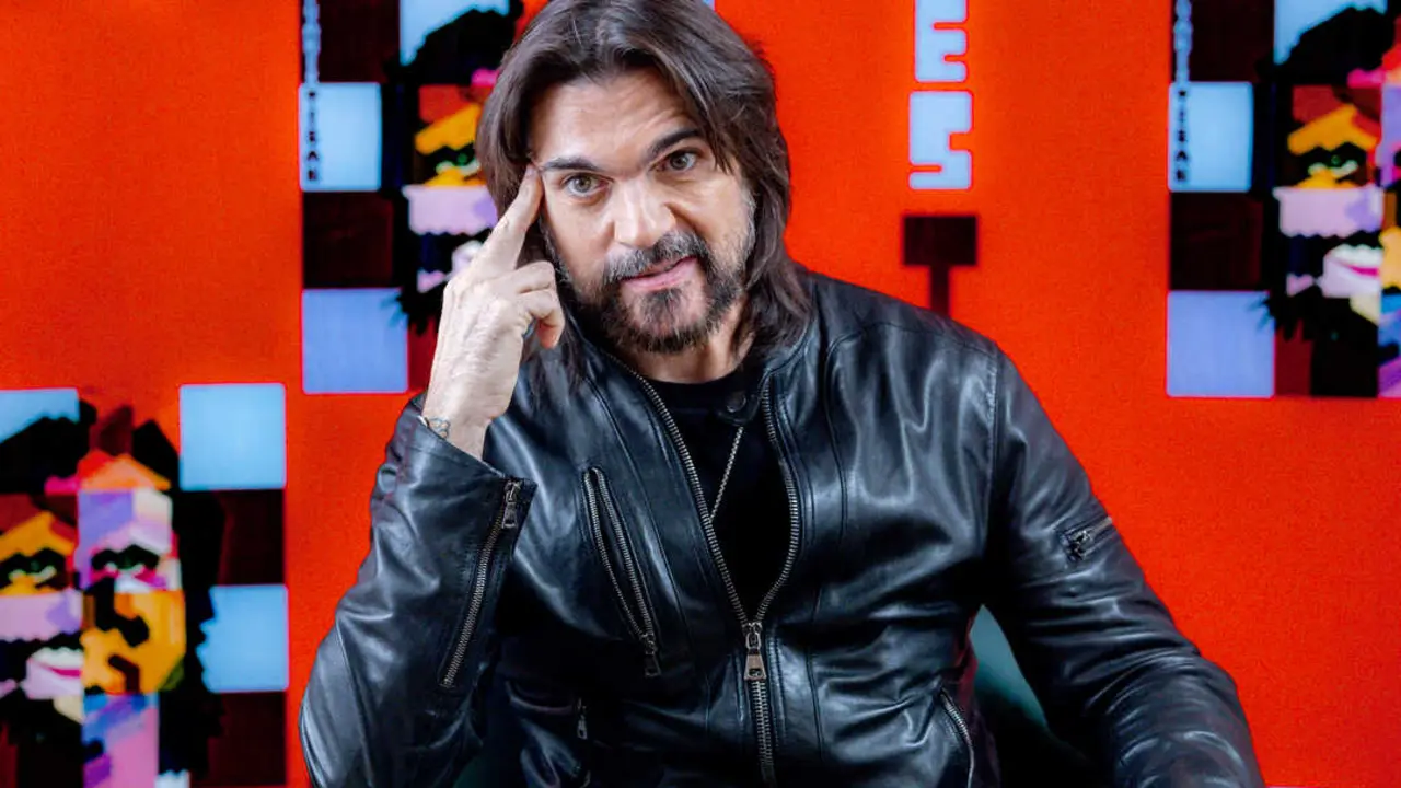 El cantante Juanes durante una entrevista. / Ricardo Rubio