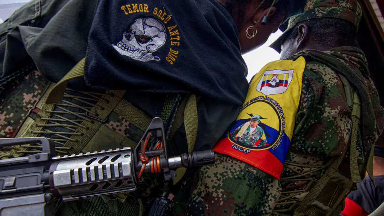 Un miembro de la guerrilla de las FARC-EP. / EP