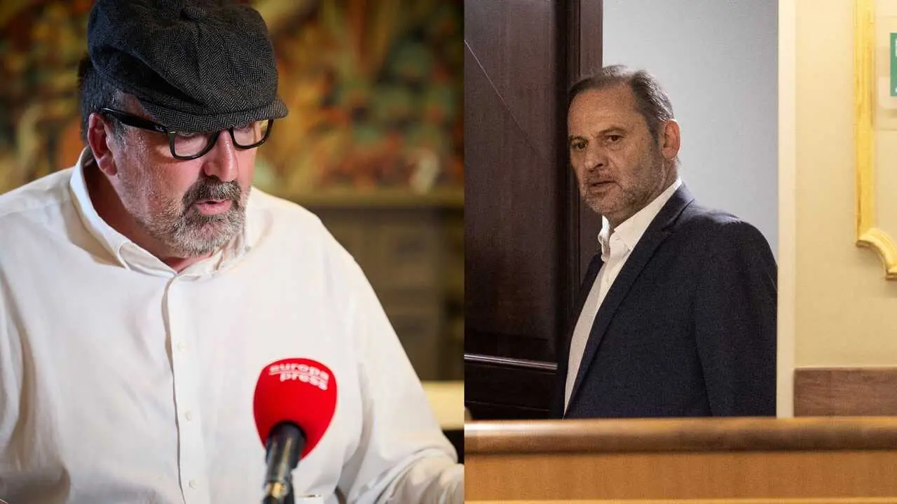 Jos&eacute; Luis &Aacute;balos (d) y su exasesor Koldo Garc&iacute;a (i). / EP