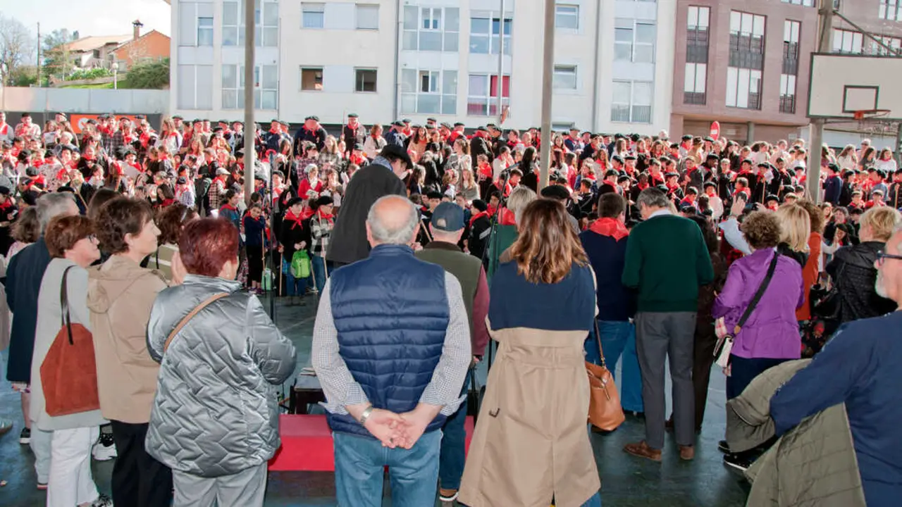 Torrelavega volver&aacute; a convertirse este viernes en escenario de la tradici&oacute;n con el acto final de &lsquo;Las Marzucas&rsquo;. &frasl; RONDA MARCERA TORRELAVEGA