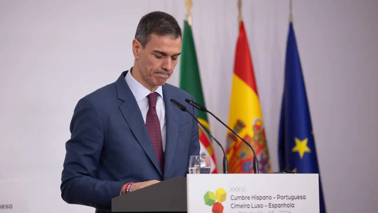 Comparecencia ante los medios del presidente del Gobierno, Pedro S&aacute;nchez. / EP