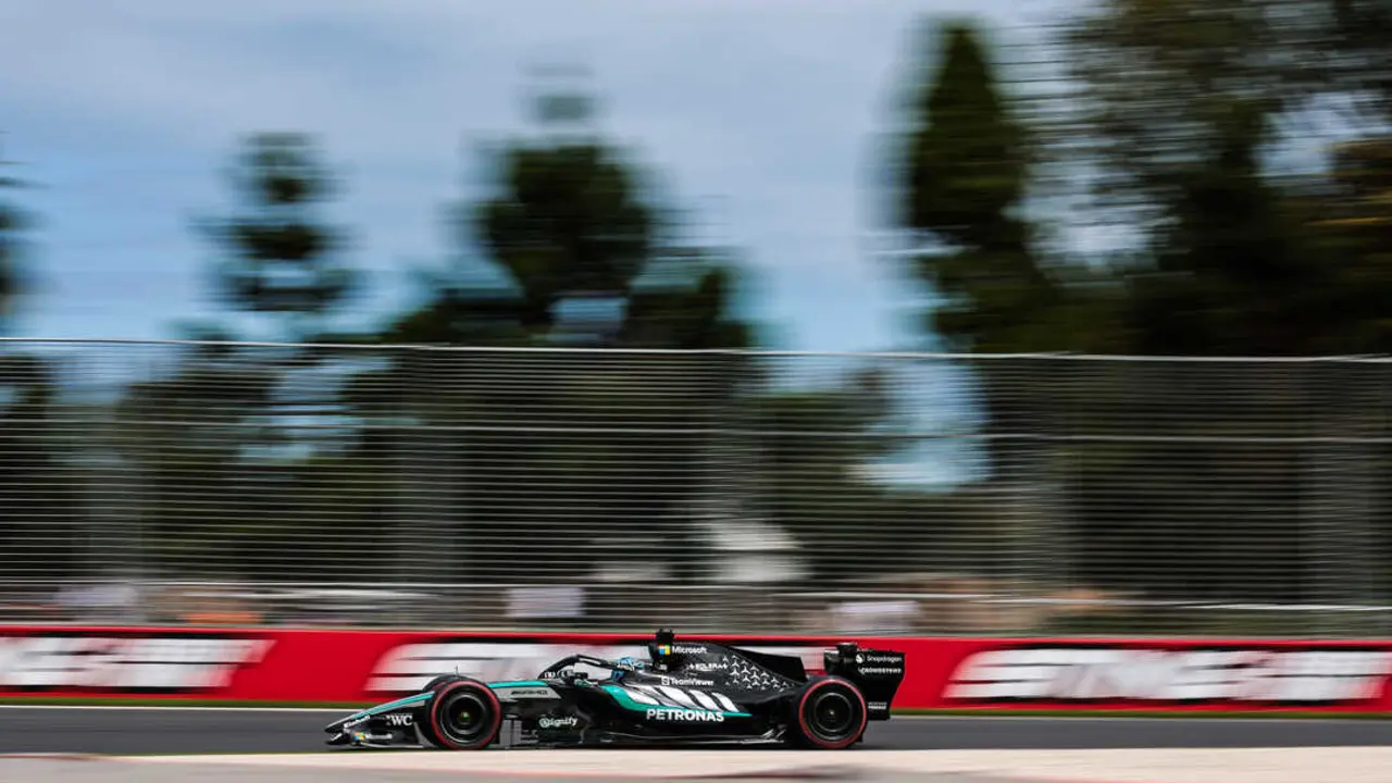 George Russell domin&oacute; la clasificaci&oacute;n del Gran Premio de Australia. / EP