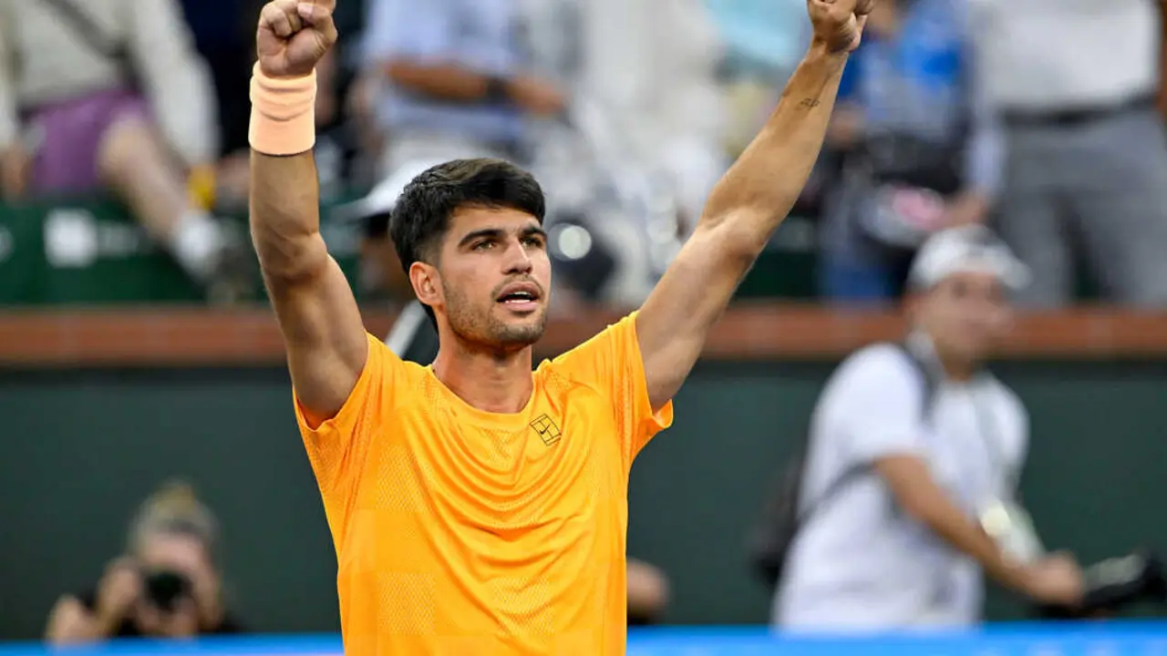 Carlos Alcaraz volvi&oacute; a demostrar por qu&eacute; lidera el ranking ATP. / EP