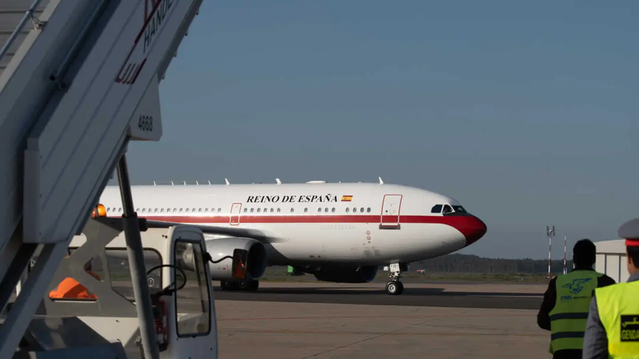 El avi&oacute;n presidencial, Falcon. / EP