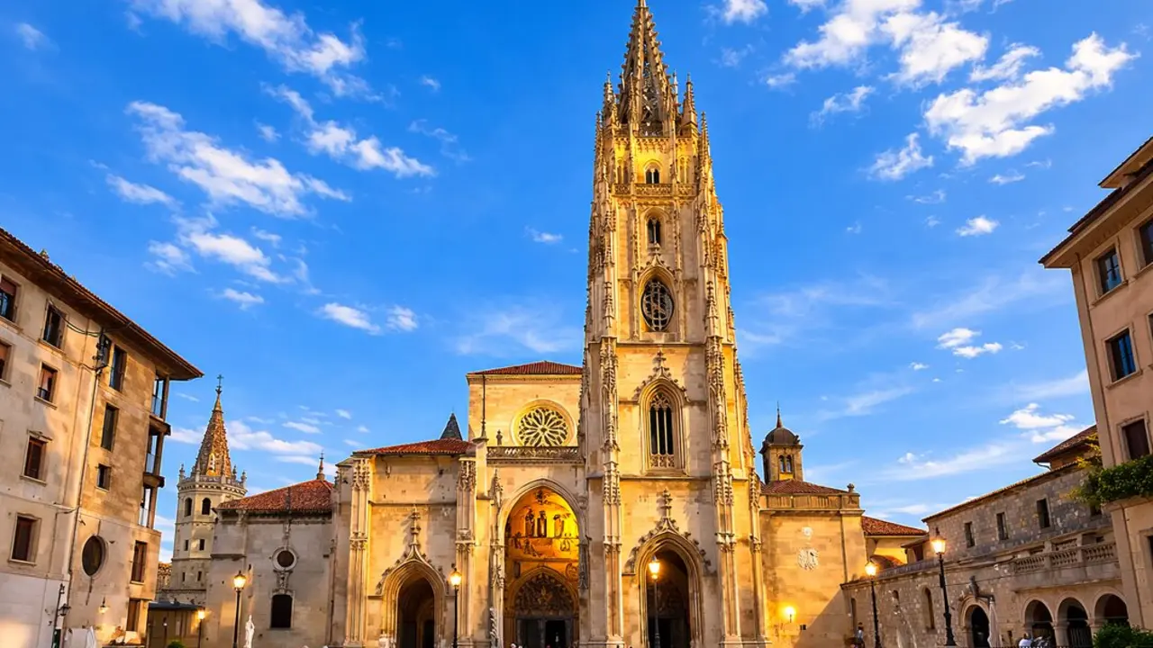 Para quienes buscan una escapada cultural cerca de Cantabria, Oviedo ofrece uno de los monumentos m&aacute;s sorprendentes del norte. / I.A