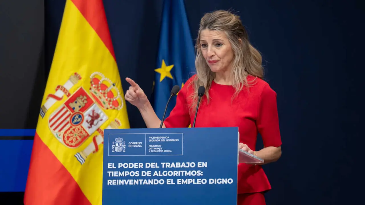 La vicepresidenta segunda del Gobierno y ministra de Trabajo y Econom&iacute;a Social, Yolanda D&iacute;az. / EP
