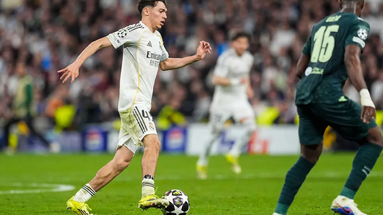 El canterano del Real Madrid, Thiago Pitarch. / EP