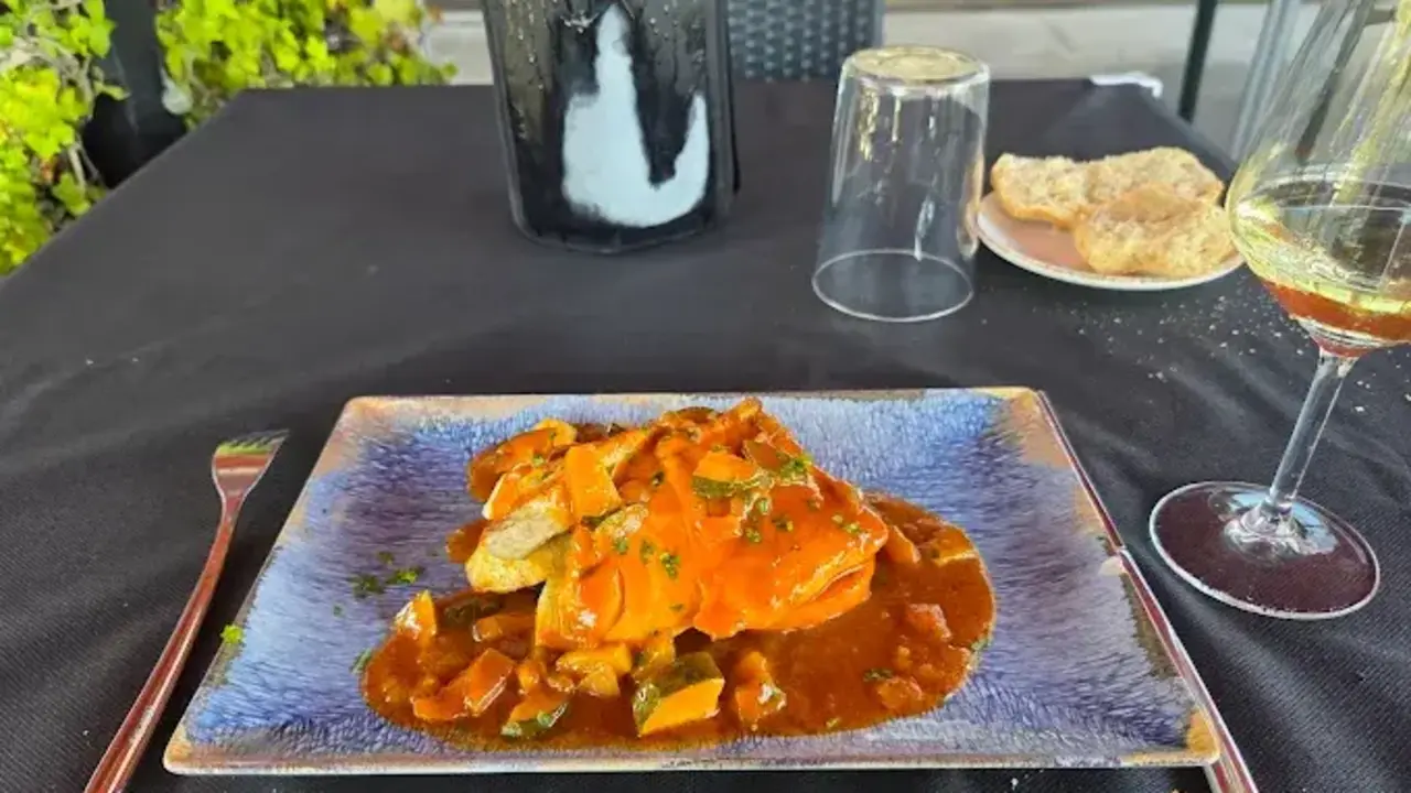 Uno de los platos del restaurante. / A.E