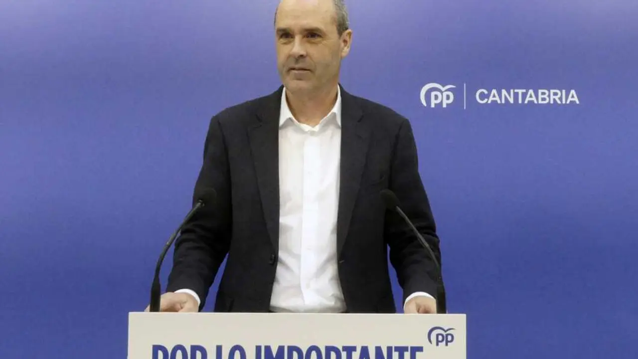 El coordinador general y portavoz parlamentario del Partido Popular de Cantabria, Juan Jos&eacute; Alonso. / Alerta