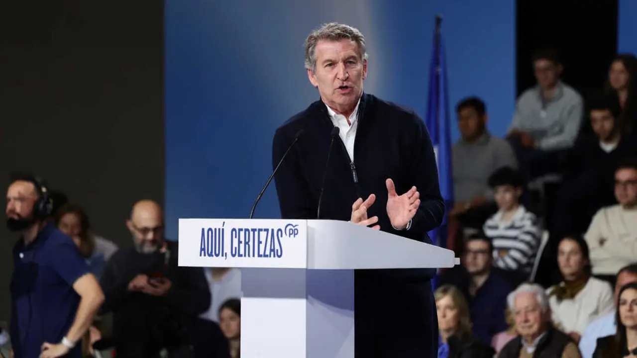 El presidente del PP, Alberto N&uacute;&ntilde;ez Feij&oacute;o. / EP