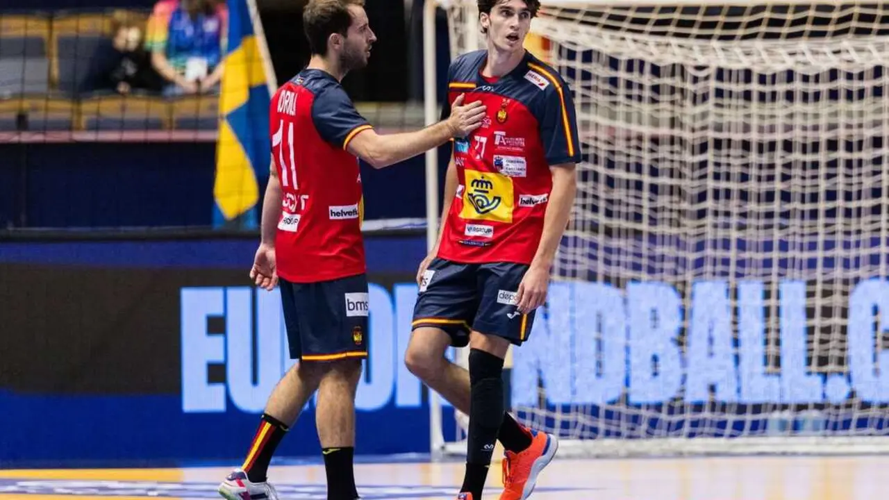 La selecci&oacute;n espa&ntilde;ola masculina balonmano. / EP