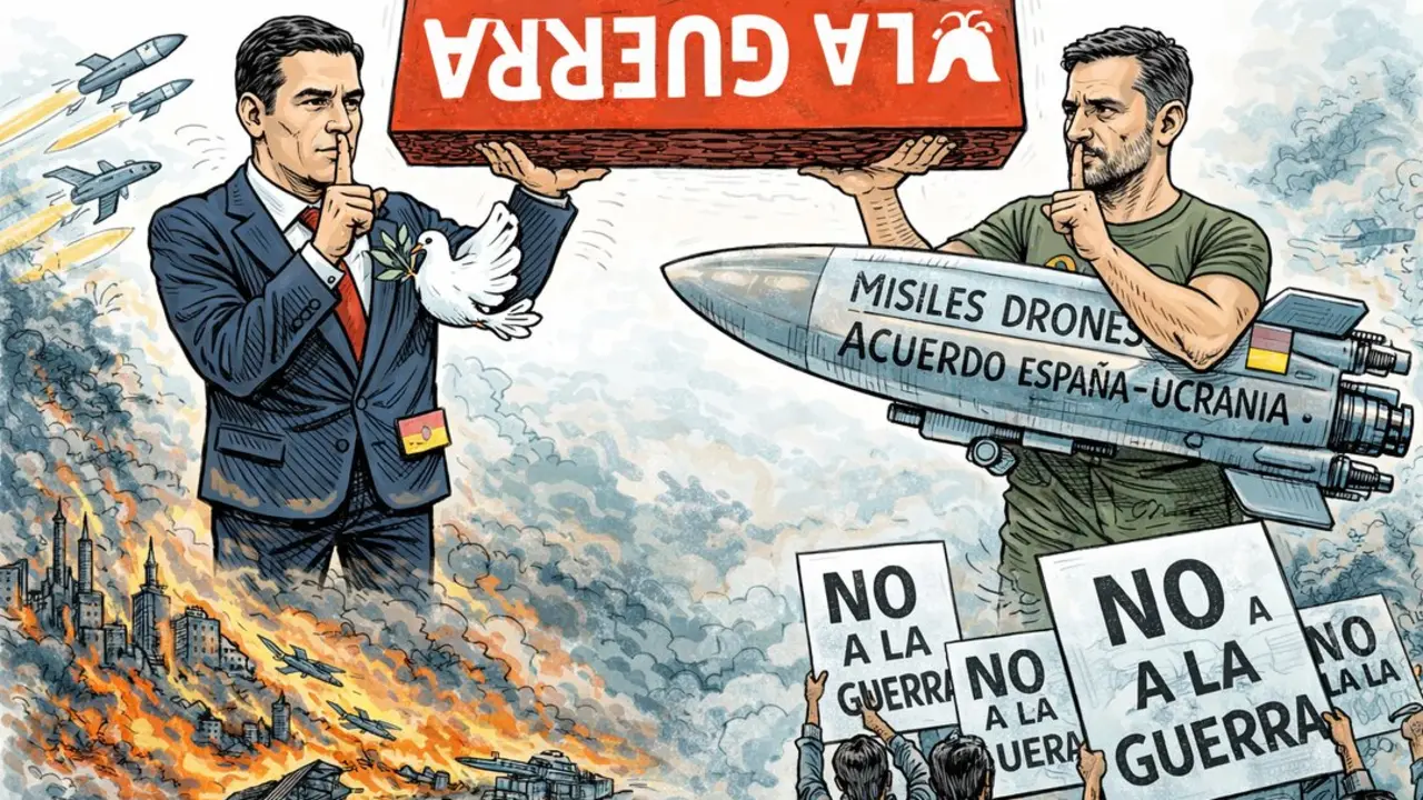 No a la guerra, pero solo para elecciones.
