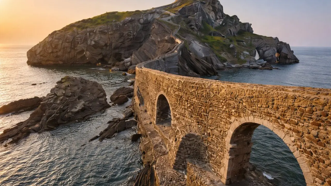 Dentro de las mejores rutas cerca de Cantabria, Gaztelugatxe destaca no solo por su paisaje, sino por cu&aacute;ndo se visita. / A.E