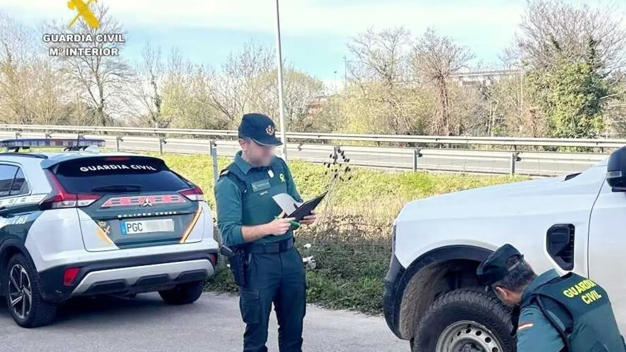La Guardia Civil ha arrestado al presunto autor de un sabotaje en un pol&iacute;gono industrial. / GC
