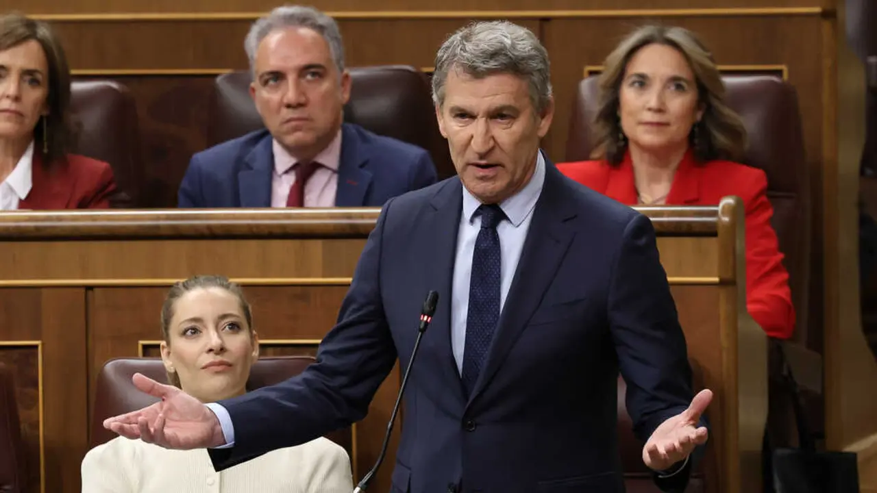 El presidente del Partido Popular, Alberto N&uacute;&ntilde;ez Feij&oacute;o. / EP