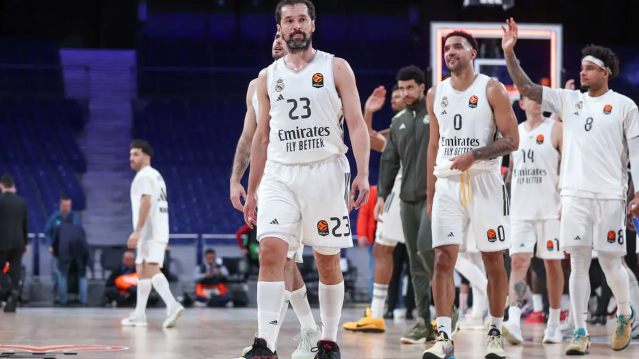 Sergio Llull del Real Madrid durante un partido de Euroliga. / EP
