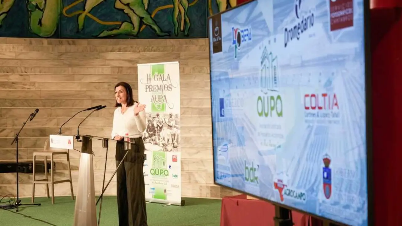 Imagen de archivo de una edici&oacute;n anterior de la Gala Racinguista organizada por AUPA en el Palacio de Festivales de Cantabria.