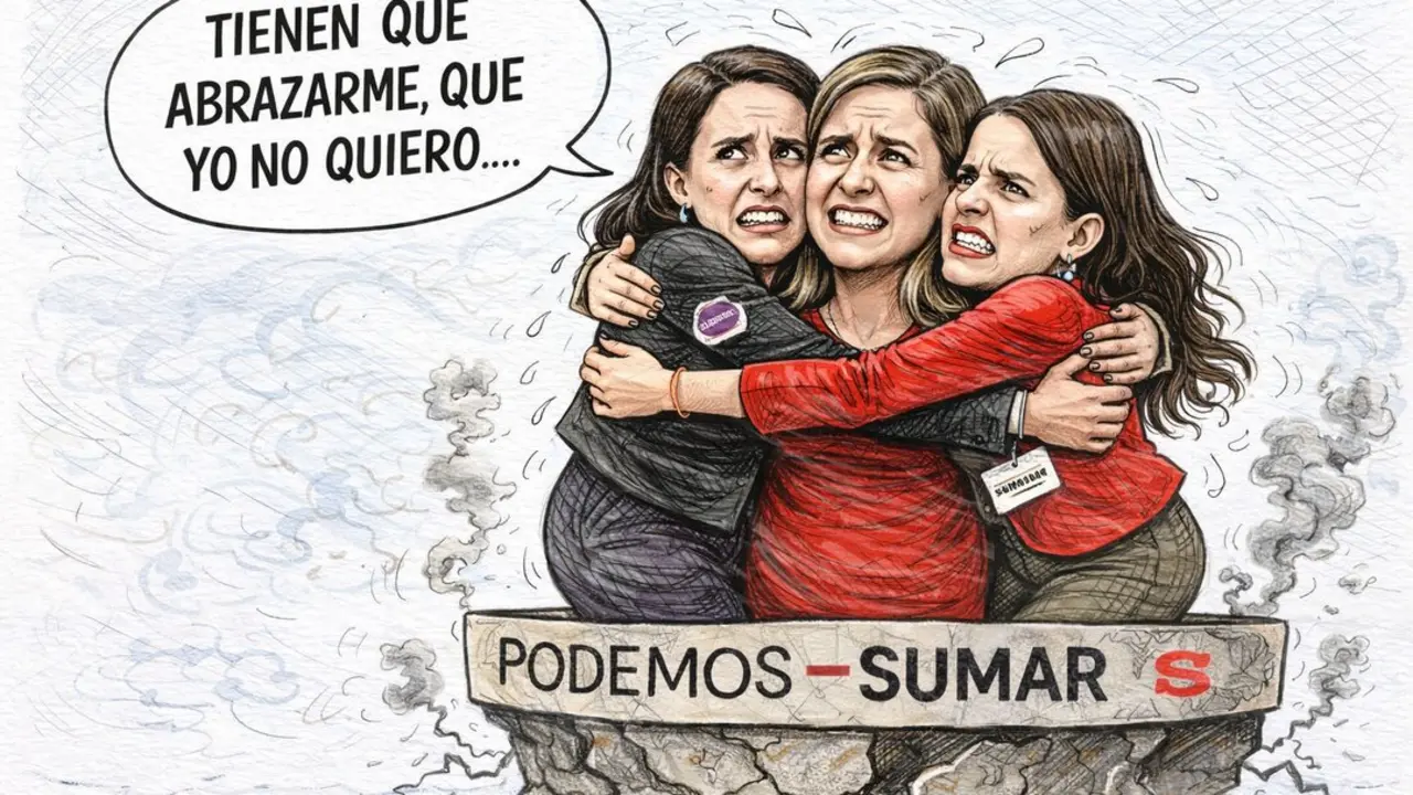 La caricatura de la extrema izquierda.