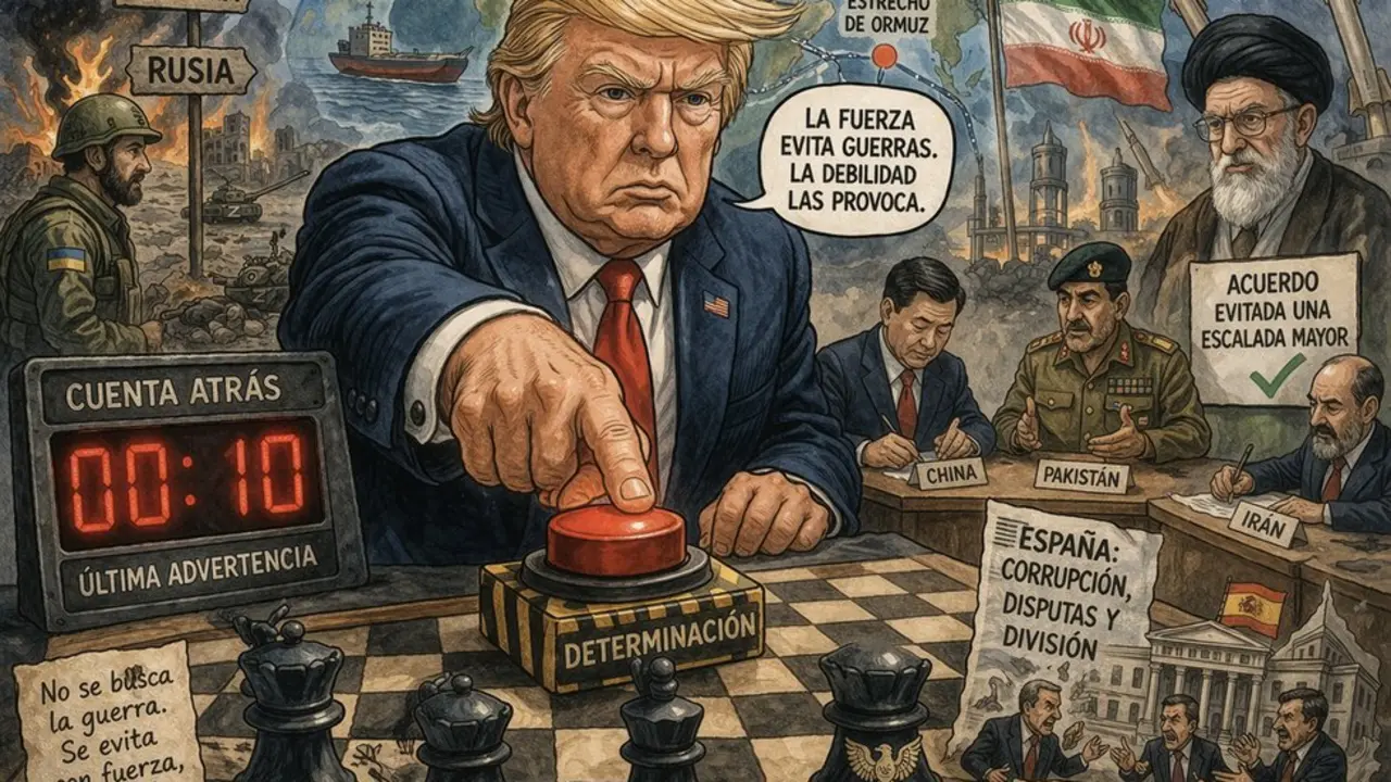 La advertencia de Trump a Ir&aacute;n simboliza una estrategia de firmeza global: presi&oacute;n, disuasi&oacute;n y equilibrio en un escenario internacional al borde de la escalada.