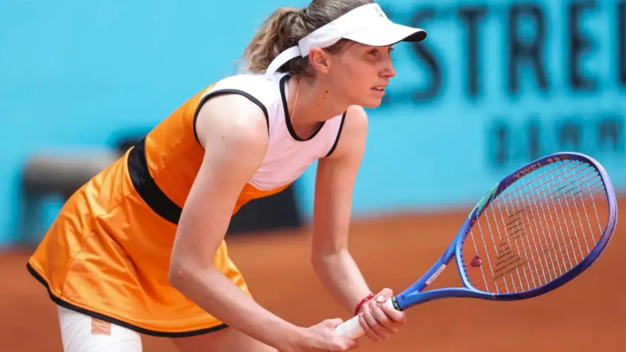 Cristina Bucsa, en el Mutua Madrid Open.