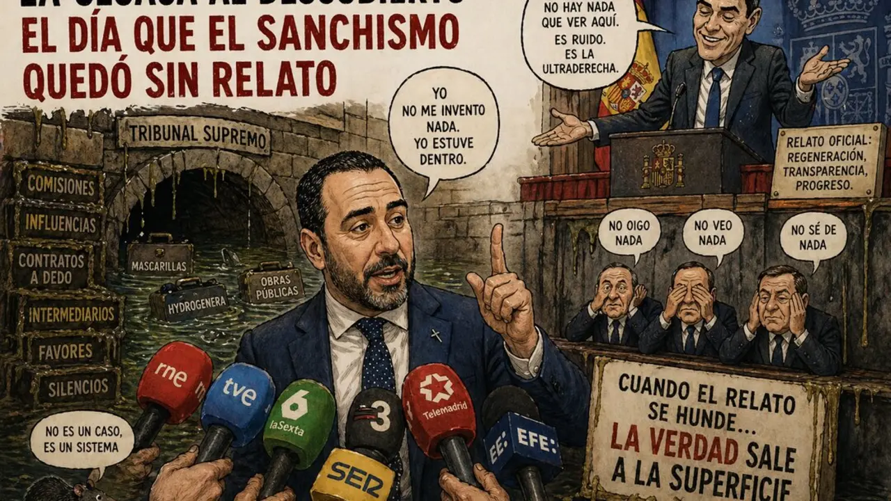 Cuando el relato se rompe, lo que sale a flote ya no se puede maquillar.