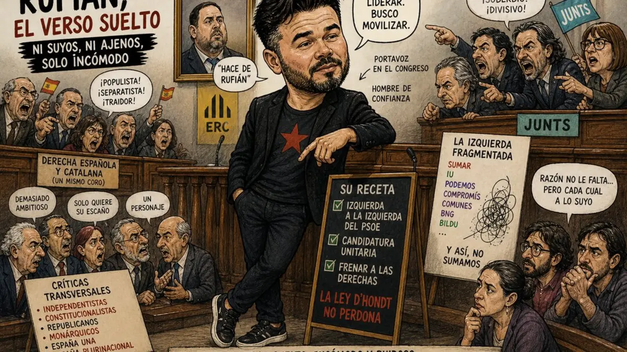 Ni lidera ni obedece&hellip; pero siempre consigue que todos hablen de &eacute;l.
