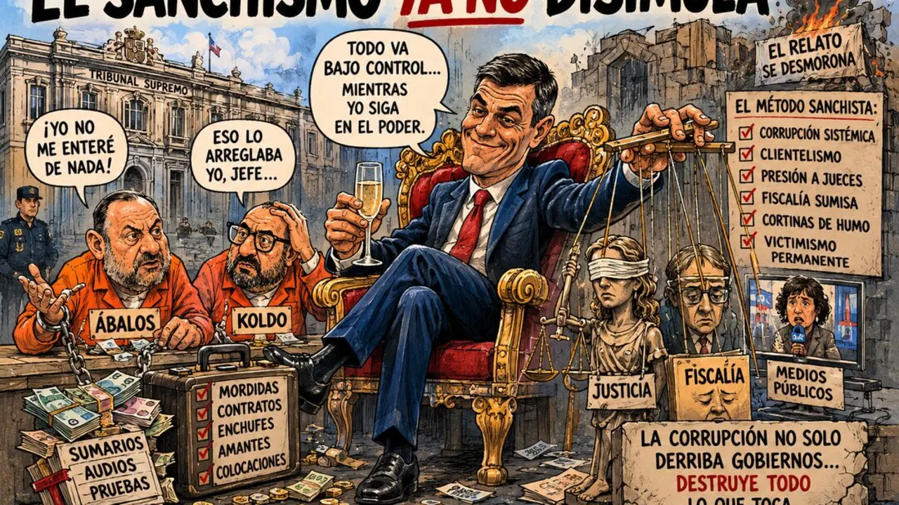 Cuando el poder pierde la verg&uuml;enza, el esc&aacute;ndalo deja de esconderse&hellip; y empieza a gobernar.